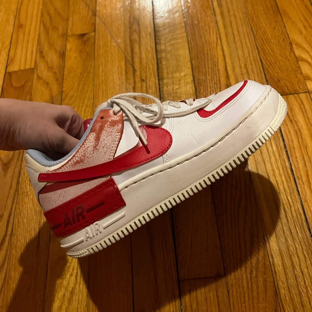 Air Force 1 Shadow 'Cracked Leather', size 7,5